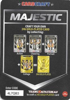 2024 AFL TeamCoach - Card Craft Majestic 3 #CCM-04 Scott Pendlebury Back
